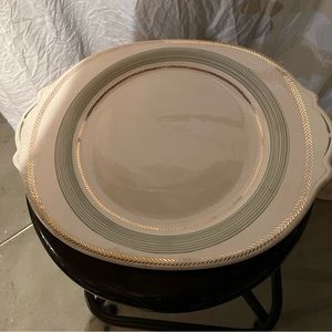 Limoges vintage 22K gold platter